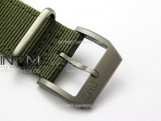 Mark XVIII Top Gun "SFTI" Black Ceramic IW324712 ZF 1:1 Best Edition on Green Nylon Strap A32111