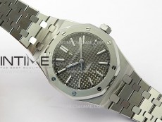 Royal Oak 37mm 15450 SS IPF 1:1 Best Edition Gray Dial on SS Bracelet SA3120 Super Clone