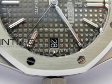 Royal Oak 37mm 15450 SS IPF 1:1 Best Edition Gray Dial on SS Bracelet SA3120 Super Clone