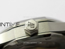 Royal Oak 37mm 15450 SS IPF 1:1 Best Edition Gray Dial on SS Bracelet SA3120 Super Clone