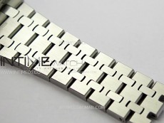 Royal Oak 37mm 15450 SS IPF 1:1 Best Edition Gray Dial on SS Bracelet SA3120 Super Clone