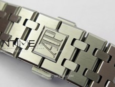 Royal Oak 37mm 15450 SS IPF 1:1 Best Edition Gray Dial on SS Bracelet SA3120 Super Clone