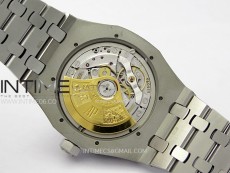 Royal Oak 37mm 15450 SS IPF 1:1 Best Edition Gray Dial on SS Bracelet SA3120 Super Clone