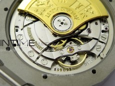 Royal Oak 37mm 15450 SS IPF 1:1 Best Edition Gray Dial on SS Bracelet SA3120 Super Clone