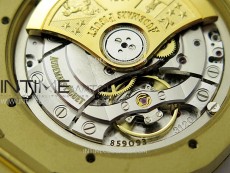 Royal Oak 37mm 15450 YG IPF 1:1 Best Edition Silver Dial on YG Bracelet SA3120 Super Clone