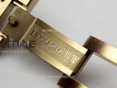 Royal Oak 37mm 15450 RG IPF 1:1 Best Edition Silver Dial on RG Bracelet SA3120 Super Clone