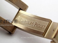 Royal Oak 37mm 15450 RG IPF 1:1 Best Edition Silver Dial on RG Bracelet SA3120 Super Clone
