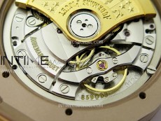 Royal Oak 37mm 15450 RG IPF 1:1 Best Edition Silver Dial on RG Bracelet SA3120 Super Clone