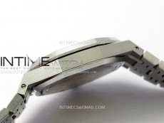 Royal Oak 37mm 15450 SS APSF 1:1 Best Edition Gray Textured Dial on SS Bracelet SA3120 Super Clone