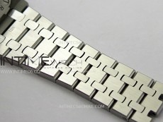 Royal Oak 37mm 15450 SS APSF 1:1 Best Edition Gray Textured Dial on SS Bracelet SA3120 Super Clone
