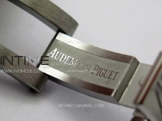 Royal Oak 37mm 15450 SS APSF 1:1 Best Edition Gray Textured Dial on SS Bracelet SA3120 Super Clone