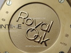 Royal Oak Chrono 26331ST RG IPF 1:1 Best Edition Blue Dial rose gold subdial on Blue Leather Strap A7750