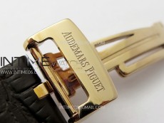 Royal Oak Chrono 26331ST RG IPF 1:1 Best Edition Gray Dial rose gold subdial on Blue Leather Strap A7750