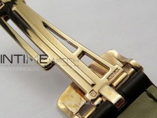 Royal Oak Chrono 26331ST RG IPF 1:1 Best Edition Gray Dial rose gold subdial on Blue Leather Strap A7750