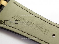 Royal Oak Chrono 26331ST RG IPF 1:1 Best Edition Gray Dial rose gold subdial on Blue Leather Strap A7750