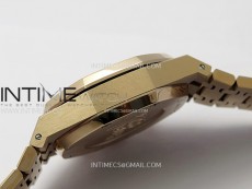 Royal Oak Chrono 26331ST RG IPF 1:1 Best Edition Blue Dial rose gold subdial on SS Bracelet A7750