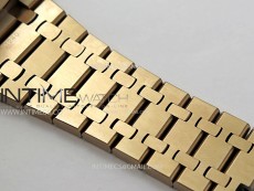 Royal Oak Chrono 26331ST RG IPF 1:1 Best Edition Blue Dial rose gold subdial on SS Bracelet A7750