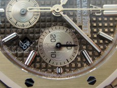 Royal Oak Chrono 26331ST RG IPF 1:1 Best Edition Gray Dial rose gold subdial on SS Bracelet A7750