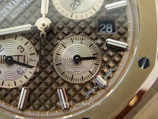 Royal Oak Chrono 26331ST RG IPF 1:1 Best Edition Gray Dial rose gold subdial on SS Bracelet A7750