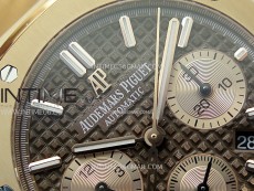Royal Oak Chrono 26331ST RG IPF 1:1 Best Edition Gray Dial rose gold subdial on SS Bracelet A7750