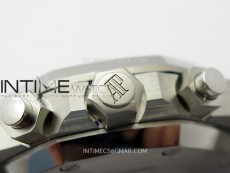 Royal Oak Chrono 26331ST SS IPF 1:1 Best Edition Black Dial Silver subdial on SS Bracelet A7750