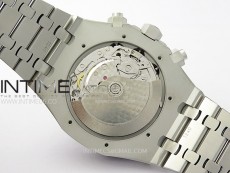 Royal Oak Chrono 26331ST SS IPF 1:1 Best Edition Black Dial Silver subdial on SS Bracelet A7750