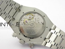 Royal Oak Chrono 26331ST SS IPF 1:1 Best Edition Black Dial Blue subdial on SS Bracelet A7750