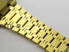 Royal Oak Chrono 26331ST YG IPF 1:1 Best Edition Blue Dial Gold subdial on SS Bracelet A7750