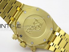 Royal Oak Chrono 26331ST YG IPF 1:1 Best Edition Green Dial Green subdial on SS Bracelet A7750