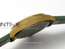 Big Pilot IW329702 Bronze M+F 1:1 Best Edition Green Dial on Green Rubber Strap SEIKO 8N-24