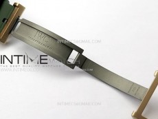 Big Pilot IW329702 Bronze M+F 1:1 Best Edition Green Dial on Green Rubber Strap SEIKO 8N-24