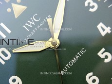 Big Pilot IW329702 Bronze M+F 1:1 Best Edition Green Dial On Brown Leather Strap SEIKO 8N-24