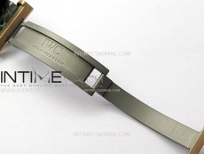 Big Pilot IW329702 Bronze M+F 1:1 Best Edition Green Dial On Brown Leather Strap SEIKO 8N-24