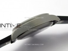 Big Pilot IW329701 SS M+F 1:1 Best Edition Black Dial on Black Rubber Strap SEIKO 8N-24