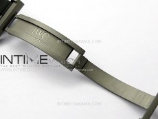 Big Pilot IW329701 SS M+F 1:1 Best Edition Black Dial on Black Rubber Strap SEIKO 8N-24