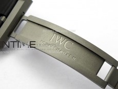 Big Pilot IW329701 SS M+F 1:1 Best Edition Black Dial on Black Rubber Strap SEIKO 8N-24