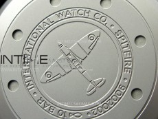Big Pilot IW329701 SS M+F 1:1 Best Edition Black Dial on Black Rubber Strap SEIKO 8N-24