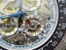 Daytona Montoya SONIC Best Edition Carbon Bezel Skeleton Dial on SS Oyster Bracelet SA4130