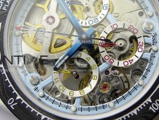 Daytona Montoya SONIC Best Edition Carbon Bezel Skeleton Dial on SS Oyster Bracelet SA4130