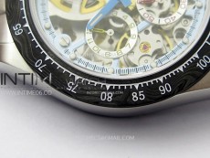 Daytona Montoya SONIC Best Edition Carbon Bezel Skeleton Dial on SS Oyster Bracelet SA4130