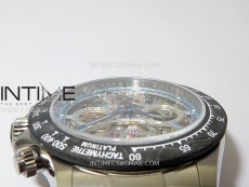 Daytona Montoya SONIC Best Edition Carbon Bezel Skeleton Dial on SS Oyster Bracelet SA4130