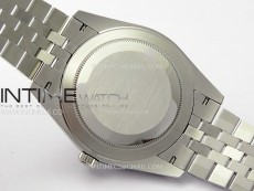 DateJust 41mm 126334 904 SS ARF 1:1 Best Edition Rhodium Dial Sticks Markers on Jubilee Bracelet SH3235