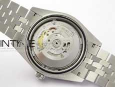 DateJust 41mm 126334 904 SS ARF 1:1 Best Edition Rhodium Dial Sticks Markers on Jubilee Bracelet SH3235