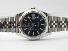 DateJust 41mm 126334 904 SS ARF 1:1 Best Edition Blue Dial Sticks Markers on Jubilee Bracelet SH3235