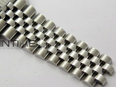 DateJust 41mm 126334 904 SS ARF 1:1 Best Edition Black Dial Sticks Markers on Jubilee Bracelet SH3235