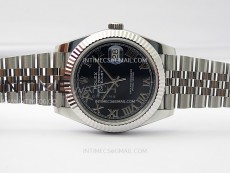 DateJust 41mm 126334 904 SS ARF 1:1 Best Edition Blue Dial Roman Markers on Jubilee Bracelet SH3235
