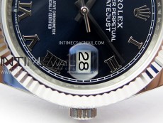 DateJust 41mm 126334 904 SS ARF 1:1 Best Edition Blue Dial Roman Markers on Jubilee Bracelet SH3235