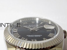 DateJust 41mm 126334 904 SS ARF 1:1 Best Edition Blue Dial Roman Markers on Jubilee Bracelet SH3235