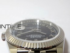 DateJust 41mm 126334 904 SS ARF 1:1 Best Edition Blue Dial Roman Markers on Jubilee Bracelet SH3235