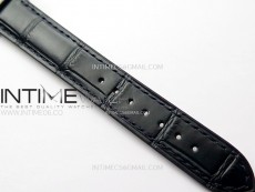Santos Dumont 38mm SS F1F Best Edition Silver Dial on Blue Leather Strap Quartz